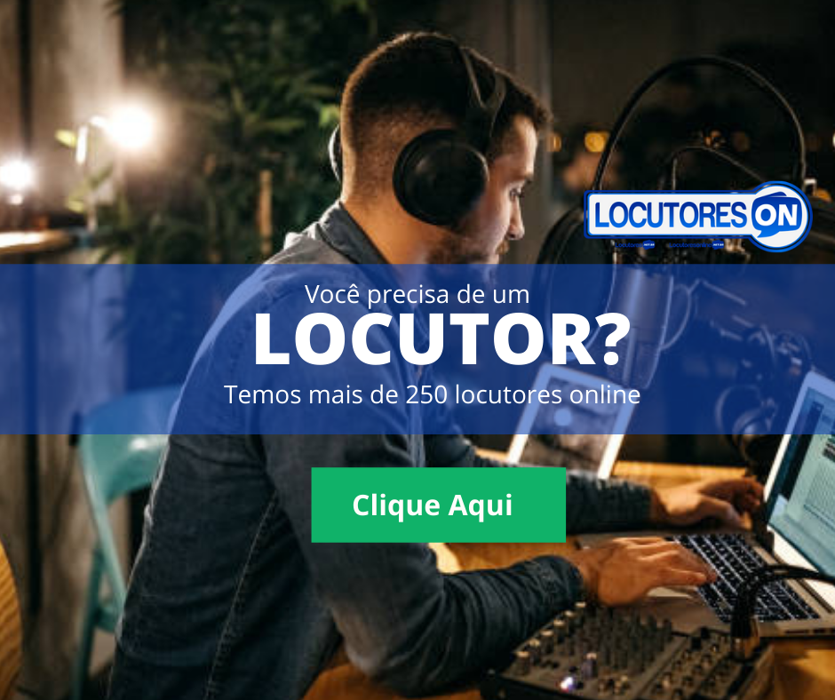 Locutores Online - Locução Profissional, Offs, Spots, Vinhetas.